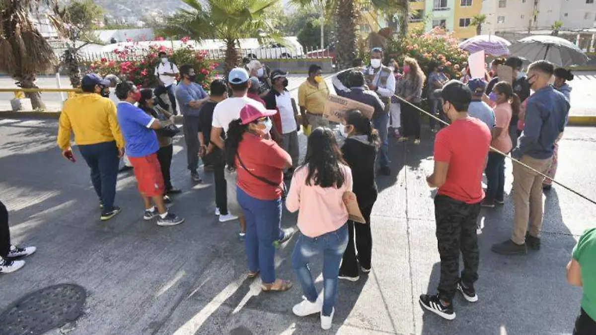 protestas falta de agua chilpo